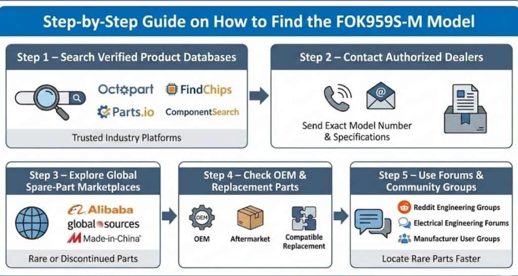 Step-by-Step Guide on How to Find the FOK959S-M Model